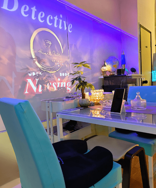 完全個室の面談室